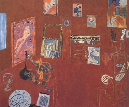 Henri Matisse The Red Studio (mk35)